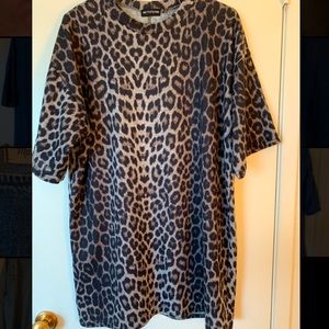Cheetah Dress T-shirt Dress